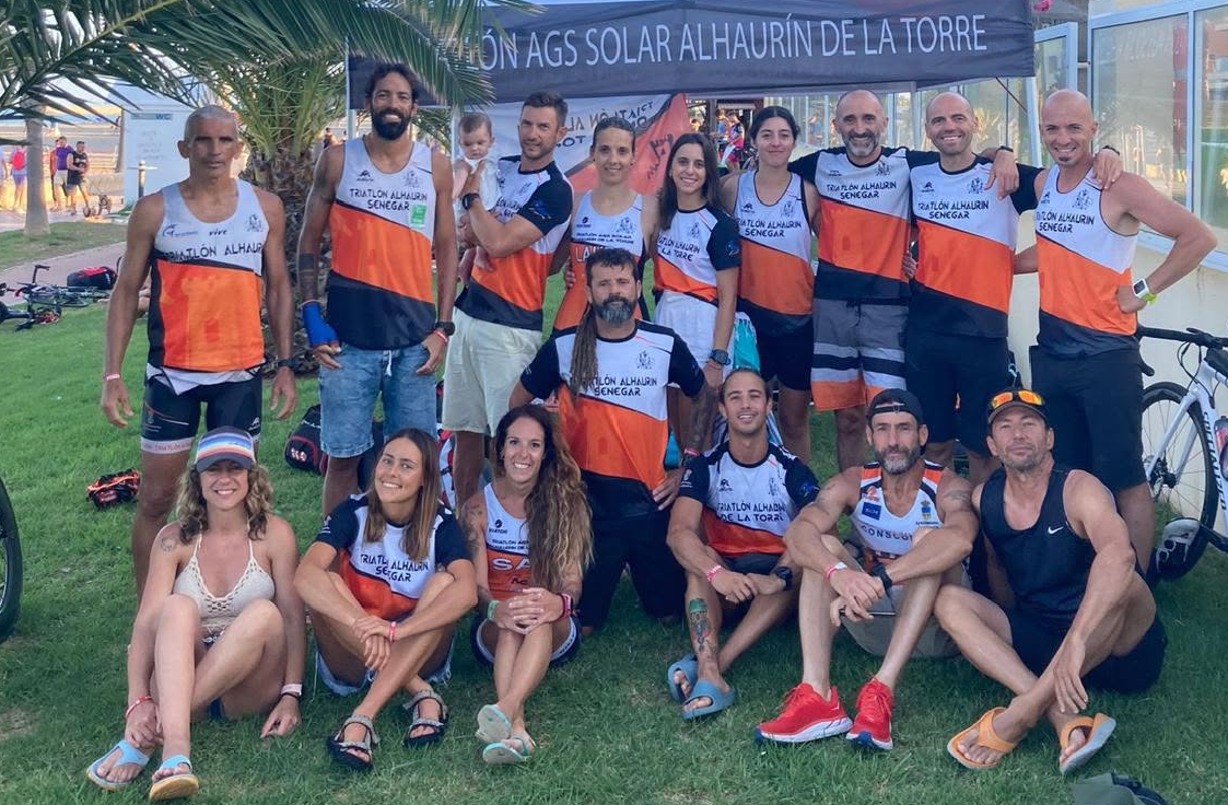 Club Triatlón Alhaurín de la Torre, equipo de atletas